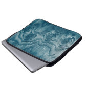 Holz Grain Knot Texture Laptopschutzhülle (Vorne Knopf)