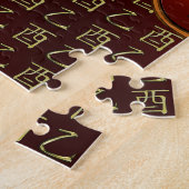 Holz Hahn Puzzle (Seite)