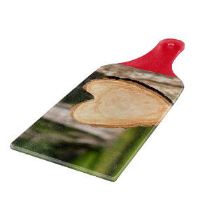 Holz-Herz-Schneidbrett Schneidebrett