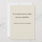 Holz Hintergrund mit Herz Mason Jar Save The Date (Rückseite)