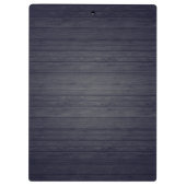 Holz Hintergrund Moderne Elegant Klemmbrett (Rückseite)