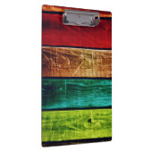 Holz Hintergrund Moderne Elegant Klemmbrett (Rechts)