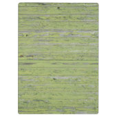 Holz Hintergrund Moderne Elegant Klemmbrett (Rückseite)