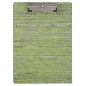 Holz Hintergrund Moderne Elegant Klemmbrett (Vorderseite)