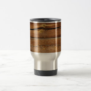 Holz Hintergrund Reisebecher