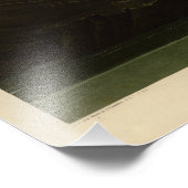 Holz Ibiss (Ibis, Stork): Audubon Birds of America Fotodruck (Ecke)