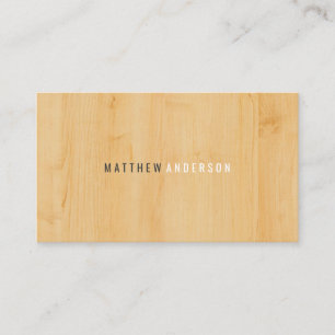 Holz II Visitenkarte