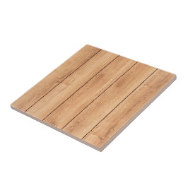 Holz-Illustrationslicht Brauner Boden Fliese