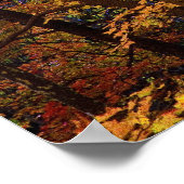 Holz im Automobil - Poster (Ecke)