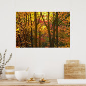 Holz im Automobil - Poster (Küche)