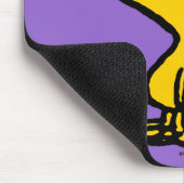 Holz in Sonnenbrille Mousepad (Ecke)