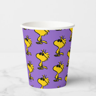 Holz in Sonnenbrille Pappbecher