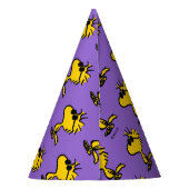 Holz in Sonnenbrille Partyhütchen (Rückseite)