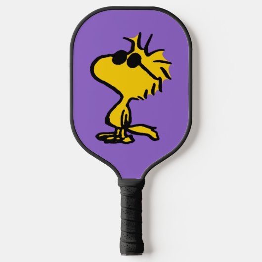 Holz in Sonnenbrille Pickleball Schläger (Vorderseite)