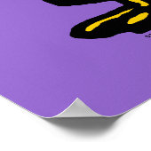 Holz in Sonnenbrille Poster (Ecke)