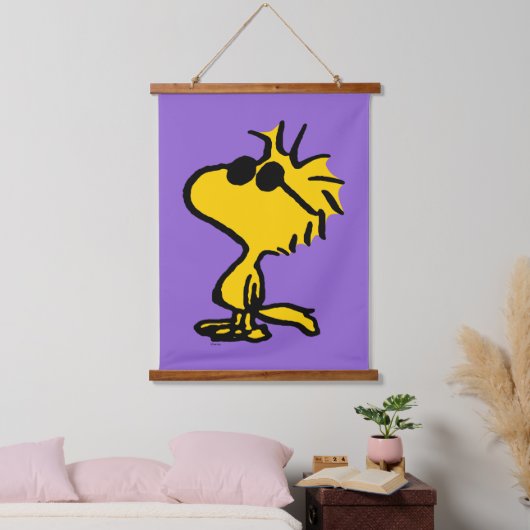 Holz in Sonnenbrille Wandteppich Mit Holzrahmen (Schlafzimmer)