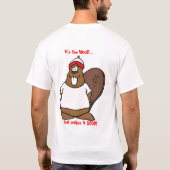 HOLZ IST GUT! T-Shirt (Rückseite)