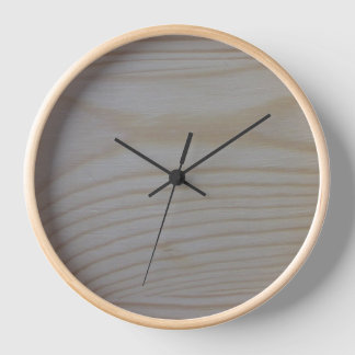 Holz ist SCHÖN - Wanduhr