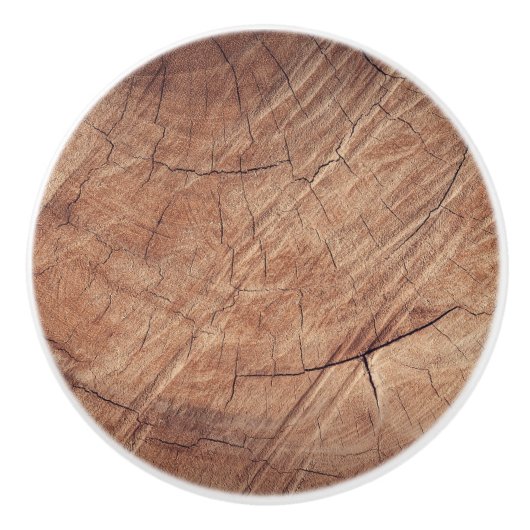 Holz Keramikknauf (Vorderseite)