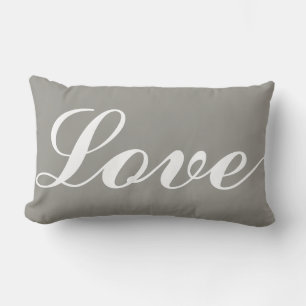 Holz Kissen - Liebe