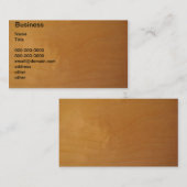 Holz - Knoten Visitenkarte (Vorne/Hinten)