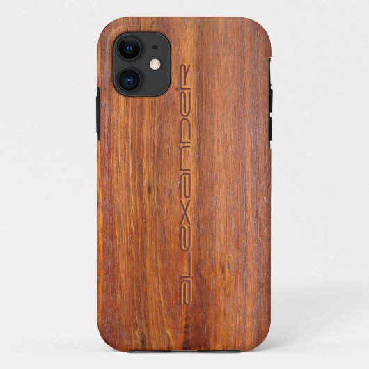 Holz kundengebundene Abdeckungen iPhone5 Case-Mate iPhone Hülle (Rückseite)