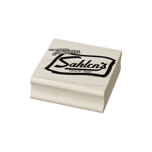 Holz-Kunststempel Gummistempel (Stempel)