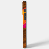 Holz Lebendige Farbe Fluss Case-Mate iPhone Hülle (Rückseite / Links)