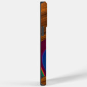 Holz Lebendige Farbe Fluss Case-Mate iPhone Hülle (Rückseite / Rechts)