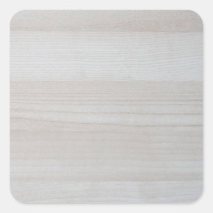 Holz-Leer-Vorlage Modedesign Elegantes Design Natu Quadratischer Aufkleber