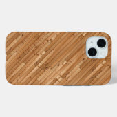 Holz: Leichte Holzlatten Case-Mate iPhone Hülle (Rückseite (Horizontal))