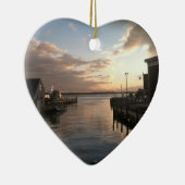 Holz-Loch-Hafen-Weihnachtsverzierung Keramik Ornament (Rechts)