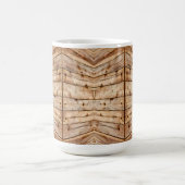 Holz-Look Kaffeetasse (Mittel)
