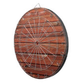 Holz mit antiker Patina Dartscheibe (Vorderseite rechts)