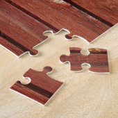 Holz mit antiker Patina Puzzle (Seite)
