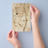Holz Muster Flyer (Handgriff)