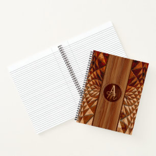 Holz Muster Notizblock