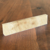 Holz Namensplakette (Seite)