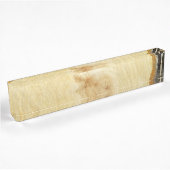 Holz Namensplakette