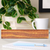Holz Namensplakette