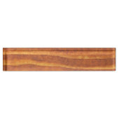 Holz Namensplakette (Vorderseite)