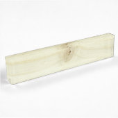 Holz Namensplakette
