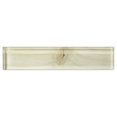 Holz Namensplakette (Vorderseite)