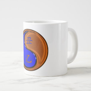Holz Ochse Jumbo-Tasse