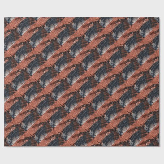 Holz-Packpapier 1 Geschenkpapier (Flach)