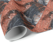 Holz-Packpapier 1 Geschenkpapier (Rolleneckpunkt)