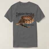 Holz Rattlesnake Crotalus horridus 1  T-Shirt (Design vorne)