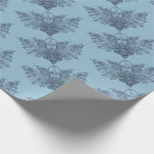 Holz: Rave Geschenkpapier (Ecke)