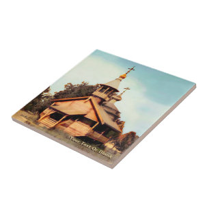 Holz Russische Kirche Holz Fliese