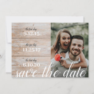 Holz Rustikal Unsere Geschichte Favoritentage Save The Date